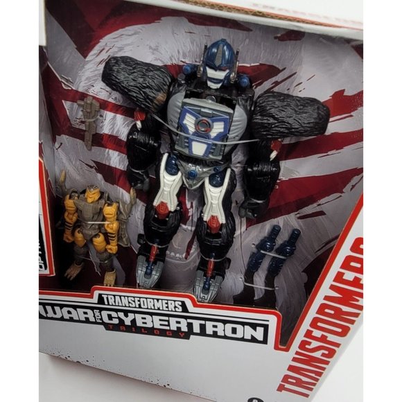 Hasbro Netflix Transformers War for Cybertron  Trilogy Maximal Optimus Primal - Picture 7 of 9